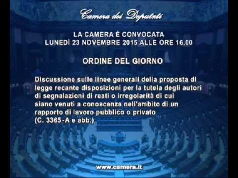 Roma - Camera - 17^ Legislatura - 527^ seduta (23.11.15)