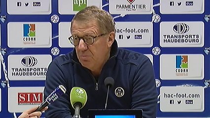 Réaction d'Alex Dupont après Le Havre AC - Stade Brestois 29