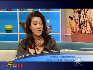 Dita Ime - Masazhi i shputave - 27 Shtator 2013 - Show - Vizion Plus