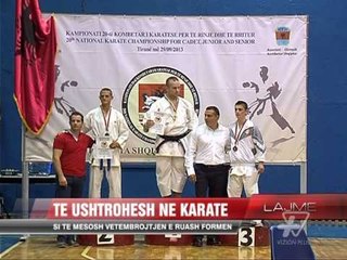 Te ushtrohesh ne karate - News, Lajme - Vizion Plus