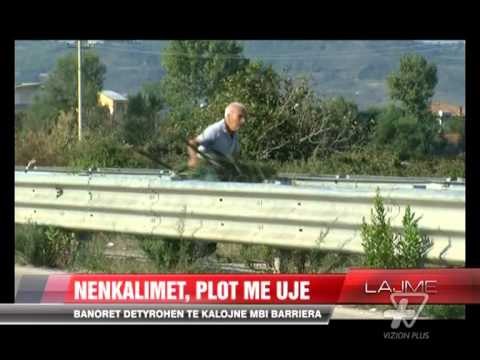 Autostrada Fier-Lushnje, nënkalimet me ujë - News, Lajme - Vizion Plus