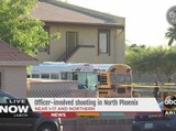 Police investigating officer-involved shooting in North Phoenix