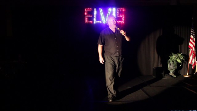 Dale Rushing sings 'Suspicious Minds' Sheffield Remembers 2014