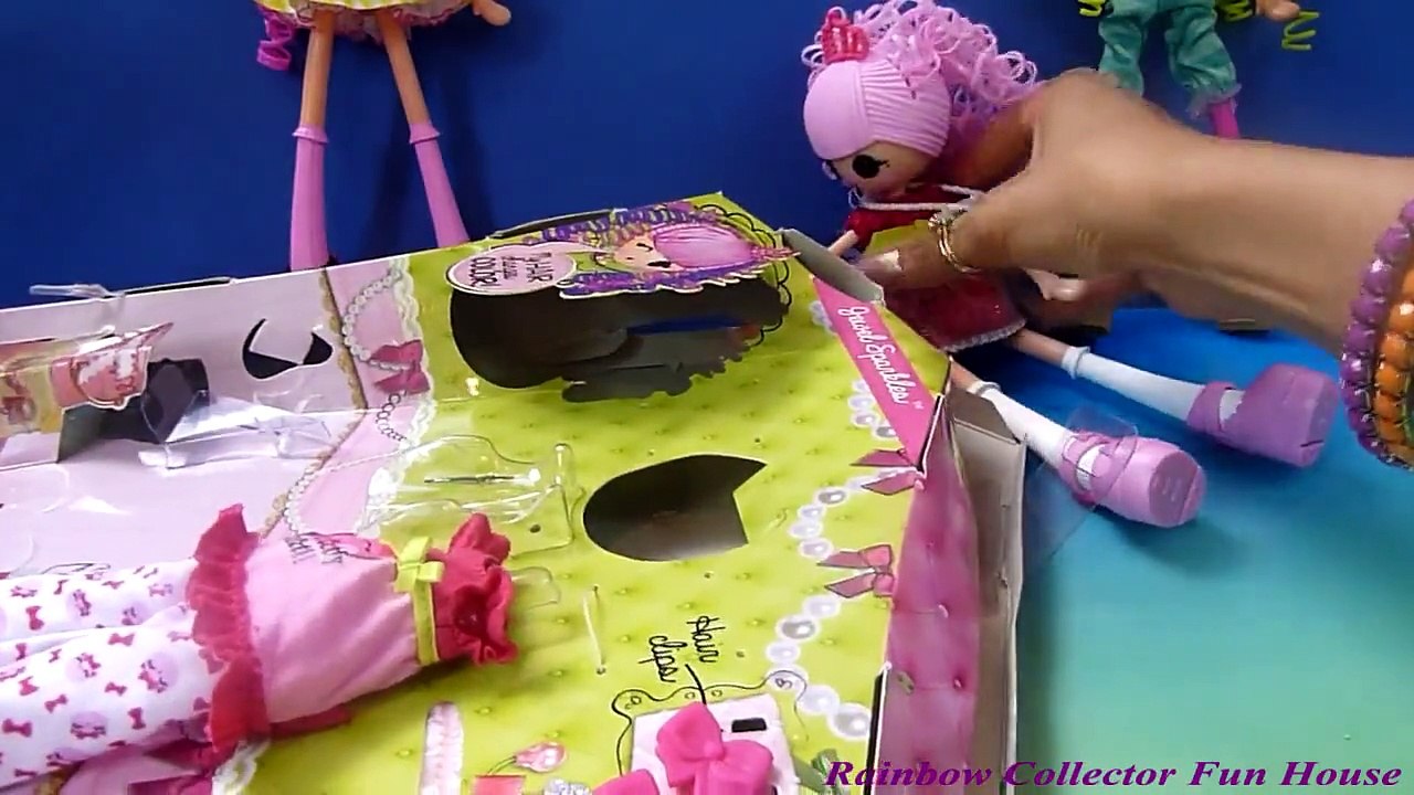 Lalaloopsy Dolls Hair Change Color && Jewel Sparke && Lalaloopsy Flutter & Crumb Sugar Doll