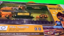 Train Toy for Children // Train Toys Crash into Car Toys Truck Toys