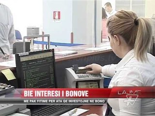 Bie interesi i bonove - News, Lajme - Vizion Plus