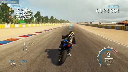 RideX64 - #13 Almeria - GP Circuit, Time Attack, Triumph Street Triple 2014 Silver