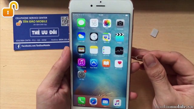 Hướng dẫn Unlock Iphone 6s 6s+ plus bằng code qua iTunes