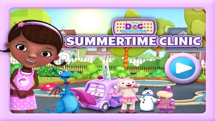Doc McStuffins Full Game Episode ** Sumertime Clinic Disney junior ** Games For Children