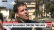 Police: Officers fired upon in San Diego
