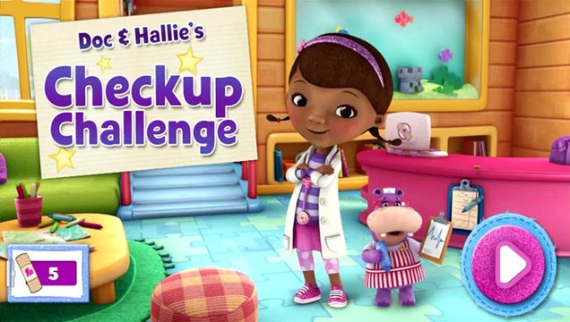 Doc Mcstuffins Game Episode ^^ Doc And Hallie's Check Up Challenge ^^ Games For Kids