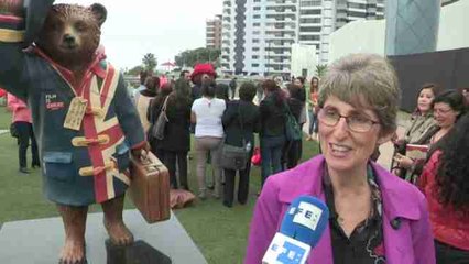 El oso Paddington homenajeado en su tierra natal, Perú