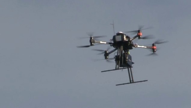 Démonstration de drone par Avion Jaune