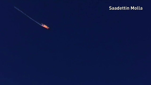 Russian jet downed on Syria-Turkey border