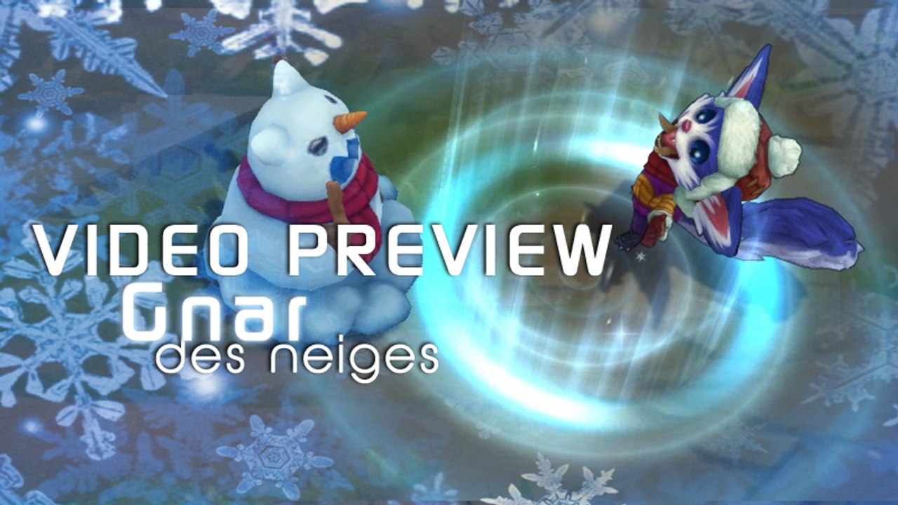Gnar des Neiges Aperçu Skin League of Legends