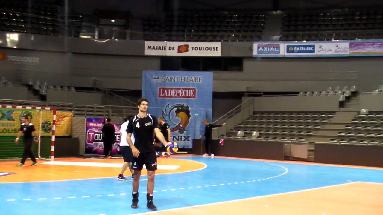 Les Spacer's Volley soutiennent la candidature de Toulouse pour le Final Four