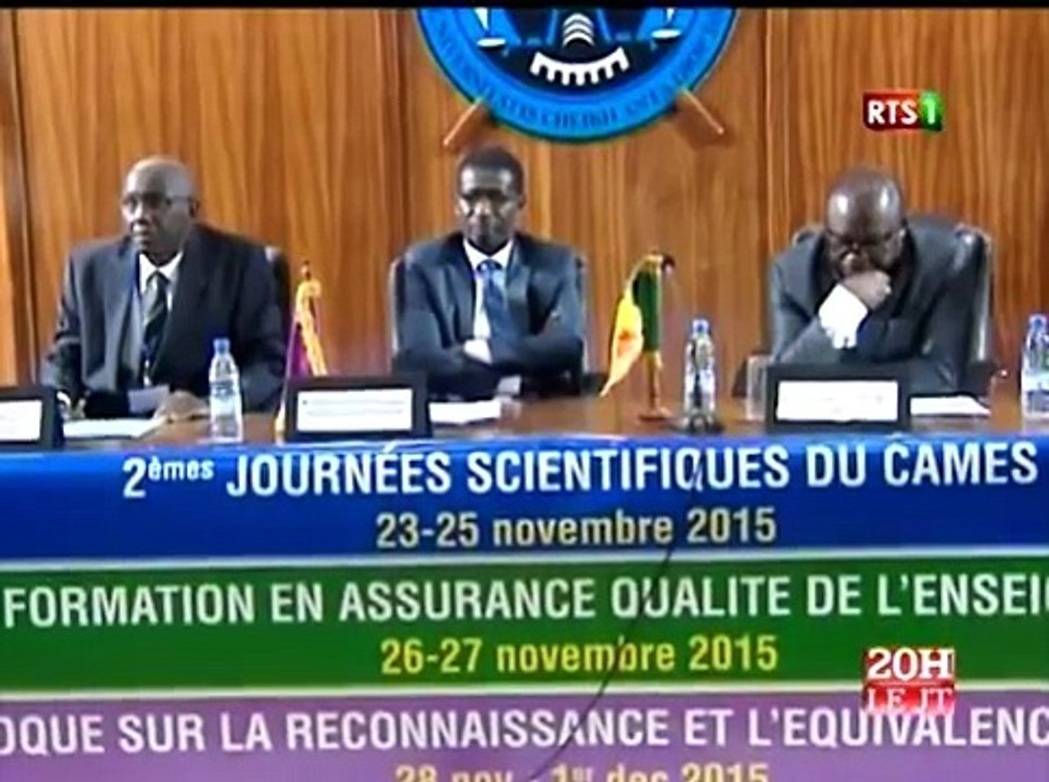 La journées scientifiques du CAMES