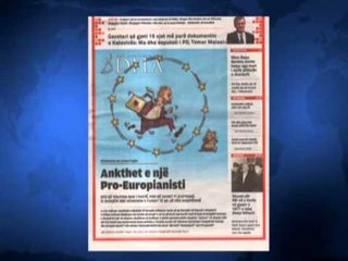 SHTYPI I DITES TITUJT KRYESORE TE FAQEVE TE PARA TE GAZETAVE SHQIPTARE 18 TETOR 2013