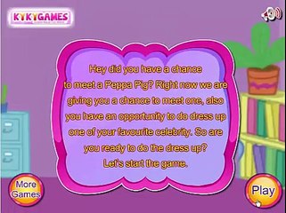 Peppa Pig Dress Up // Juegos Peppa Pig // Videos Games For Kids
