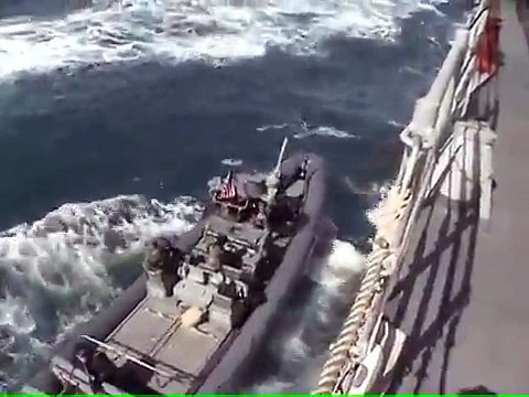 Navy SEAL Training At Sea