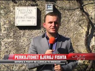 Përkujtohet Gjergj Fishta - News, Lajme - Vizion Plus