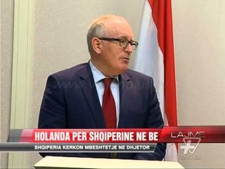 Holanda për Shqipërinë në BE - News, Lajme - Vizion Plus