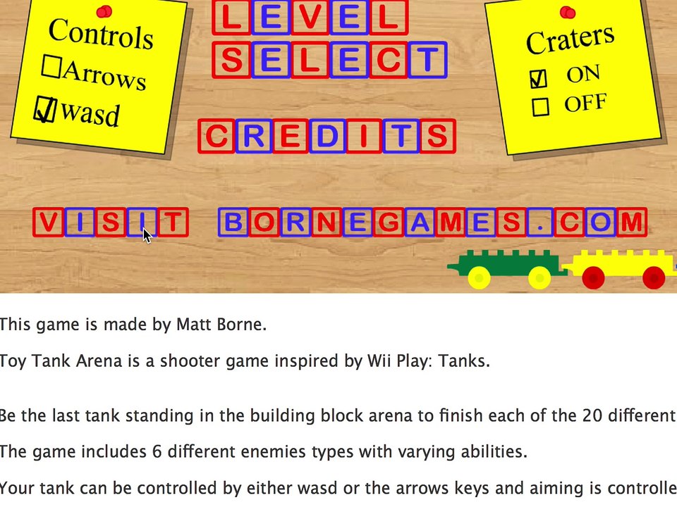 Toy Tank Arena - Flash Tanks - 1