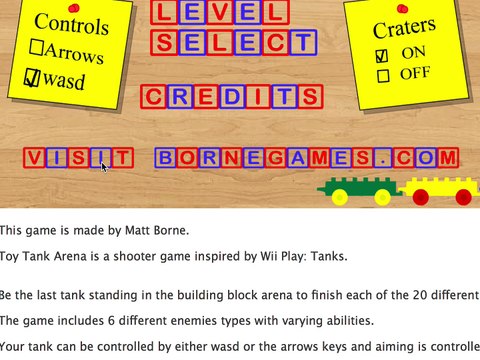 Toy Tank Arena - Flash Tanks - 1