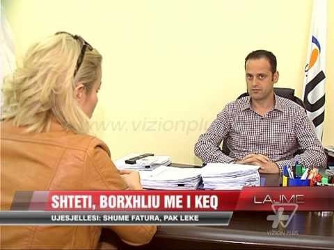 Shteti, borxhliu më i keq ndaj Ujësjellësit - News, Lajme - Vizion Plus
