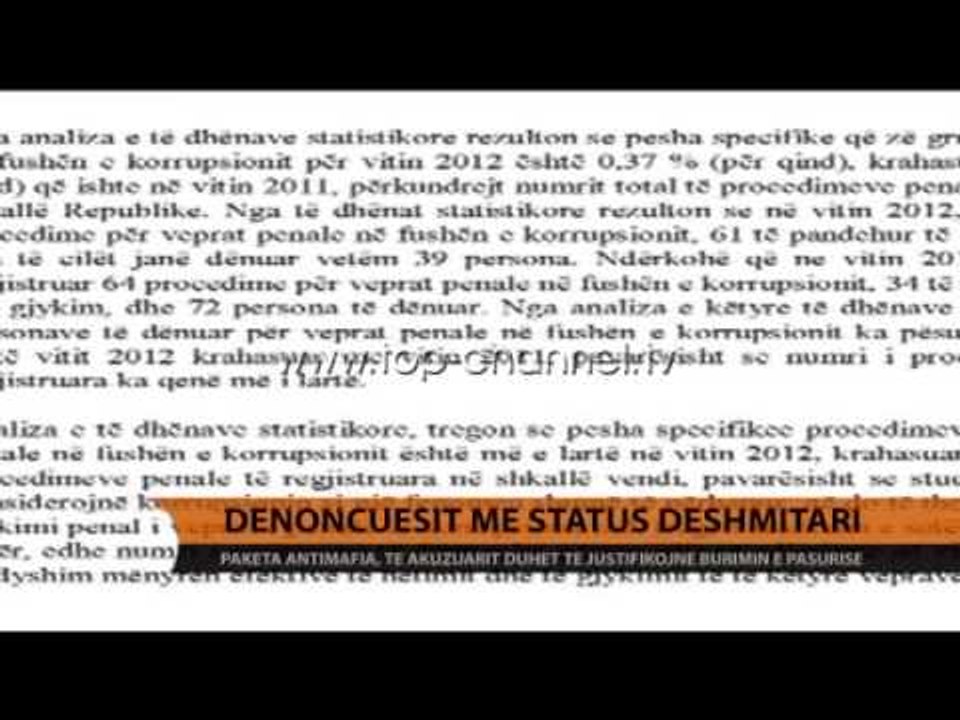Denoncuesit me status dëshmitari - Top Channel Albania - News - Lajme