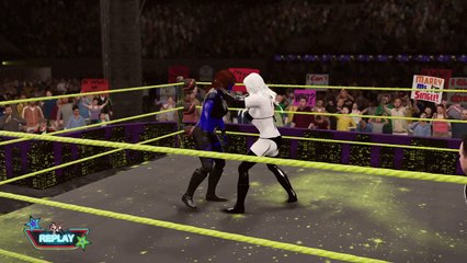 WWE 2K16 highlights lady death v mystique