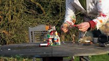 Day 3 - Exploding Lego House - The Slow Mo Guys