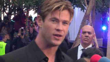 Chris Hemsworth presenta en México "En el corazón del mar"