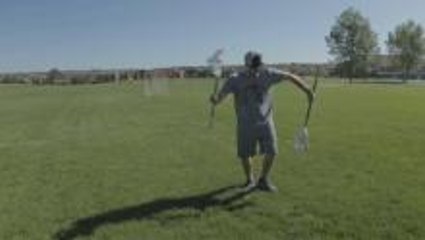 Slow Motion Lacrosse Stick Tricks with Powlax
