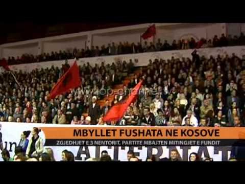 Mbyllet fushata në Kosovë - Top Channel Albania - News - Lajme