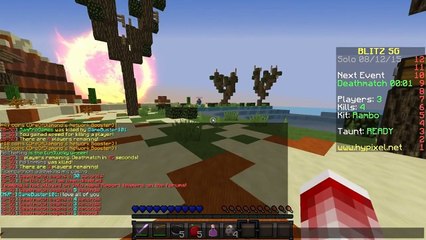 Blitz Survival Games #140 - RAMBOO WIN!?!1?!