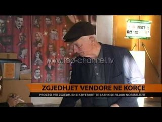 Zgjedhjet vendore në Korçë - Top Channel Albania - News - Lajme