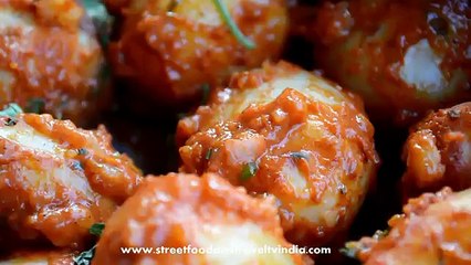 Spicy as a Hell! Tasty as well. Street Food India.