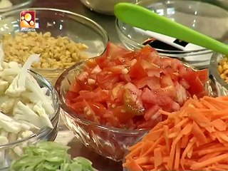 Annie’s Kitchen Vegetable biriyani & coconut salad Malayalam