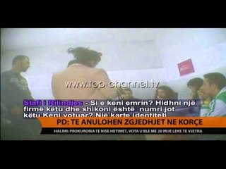 PD: Të anulohen zgjedhjet në Korçë - Top Channel Albania - News - Lajme