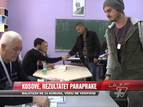 Kosovë, rezultatet paraprake - News, Lajme - Vizion Plus