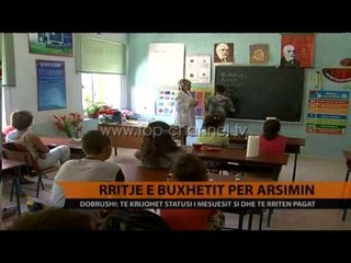 Rritje e buxhetit për arsimin - Top Channel Albania - News - Lajme