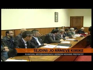 Sejdini: Jo armëve kimike - Top Channel Albania - News - Lajme