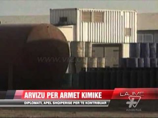 Arvizu, apel për te kontribuar për armët kimike  - News, Lajme - Vizion Plus