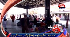 Railway workers continue protest , trains canceled in Quetta