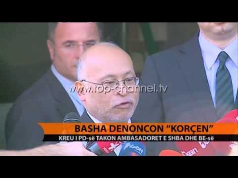 Basha denoncon Korçën - Top Channel Albania - News - Lajme