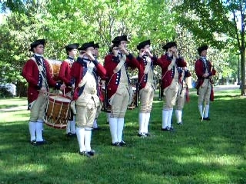 Colonial Williamsburg Fife & Drums video Dailymotion