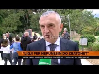 "Ligji për nëpunësin do të zbatohet" - Top Channel Albania - News - Lajme