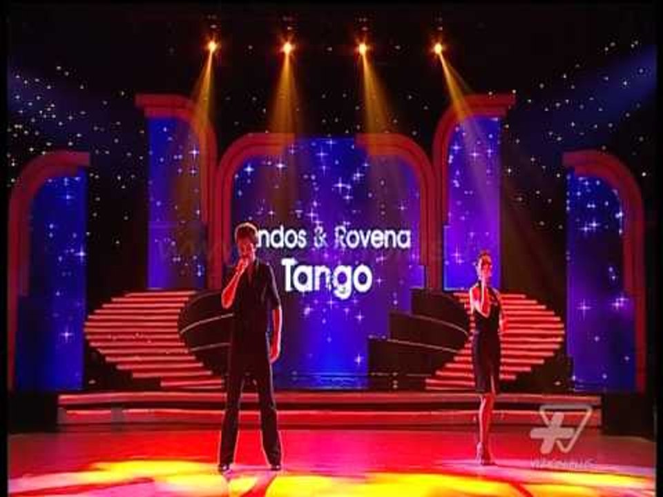Andos & Rovena ne Tango - DWS 4 - Nata e dyte - Show - Vizion Plus