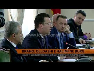 Braho: Olldashi e Halimi në burg - Top Channel Albania - News - Lajme